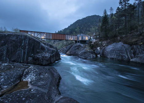 Høse Bridge by Rintala Eggertsson Architects