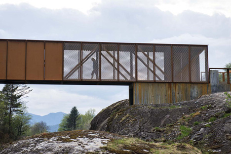 Høse Bridge by Rintala Eggertsson Architects