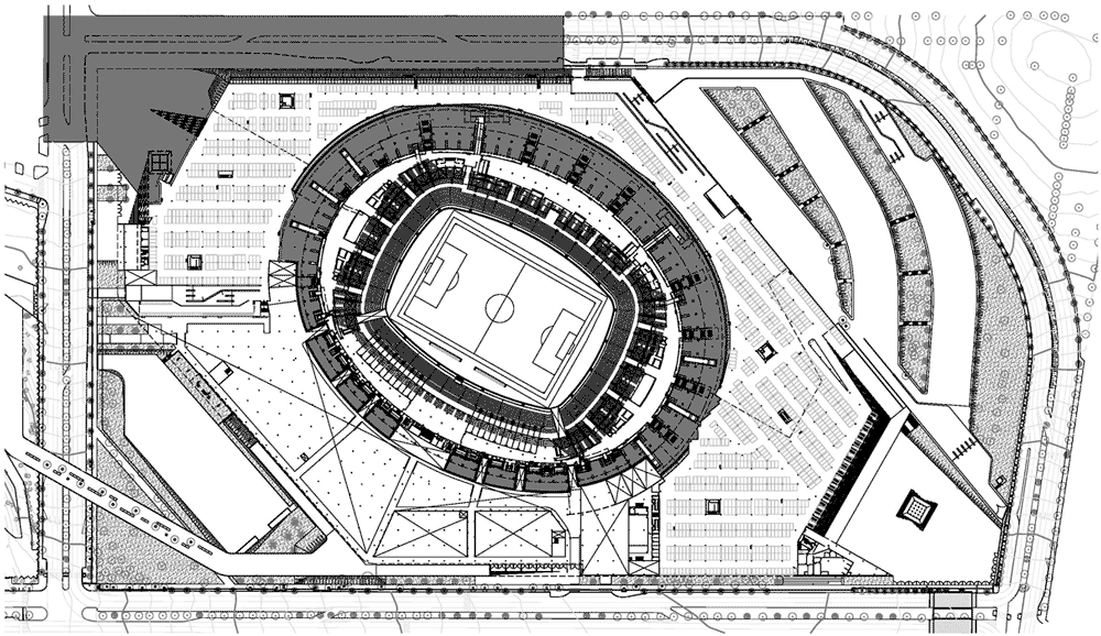 Mineirão Stadium renovation by BCMF Architects