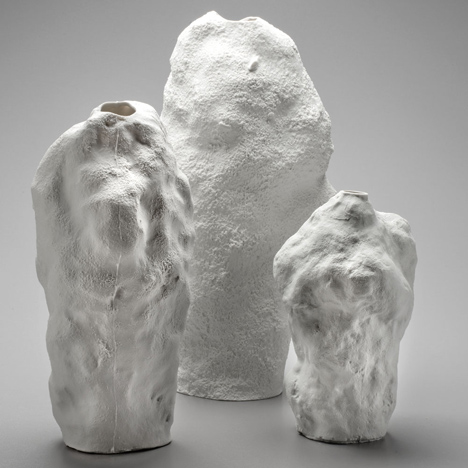 Snow Vases by Maxim Velčovský