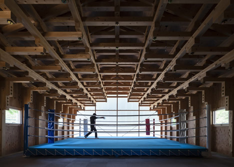 Archery Hall and Boxing Club by FT Architects