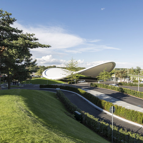Autostadt Roof and Service Pavilion by Graft Gesellschaft von Architekten