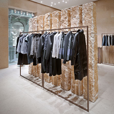 Giada Milan flagship store by Claudio Silvestrin