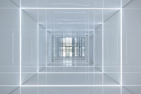 Glass office by AIM Architecture for SOHO China