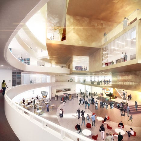 Henning Larsen Architects to design town hall for a relocated city