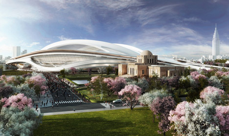 dezeen_Japan National Stadium Zaha Hadid Tokyo 2020_2