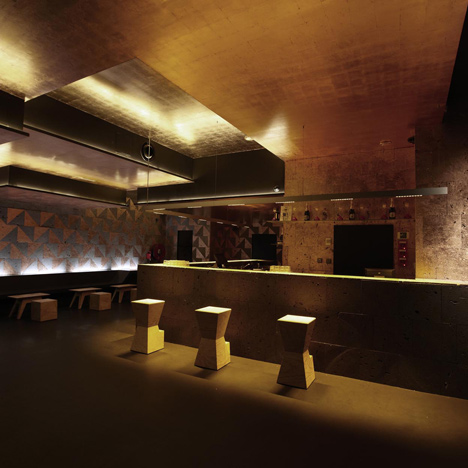 Nüba nightclub interior by Emmanuel Picault, Ludwig Godefroy and Nicolas Sisto