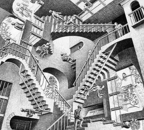 "Sculpture's gift to architecture<br /> is the staircase" - Alex de Rijke