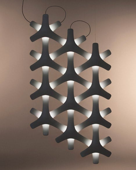 Synapse lighting by Francisco Gomez Paz for Luceplan