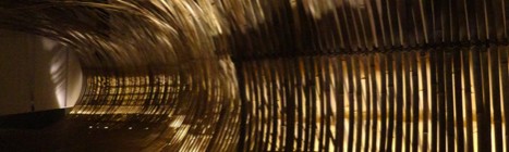 Telepathy bamboo installation by Kengo Kuma