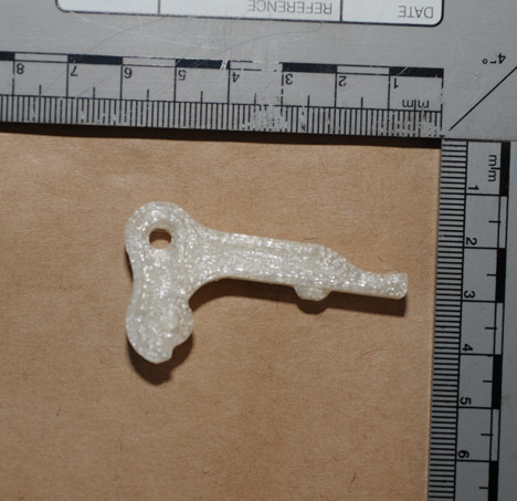 3D-printed gun trigger found by Greater Manchester police