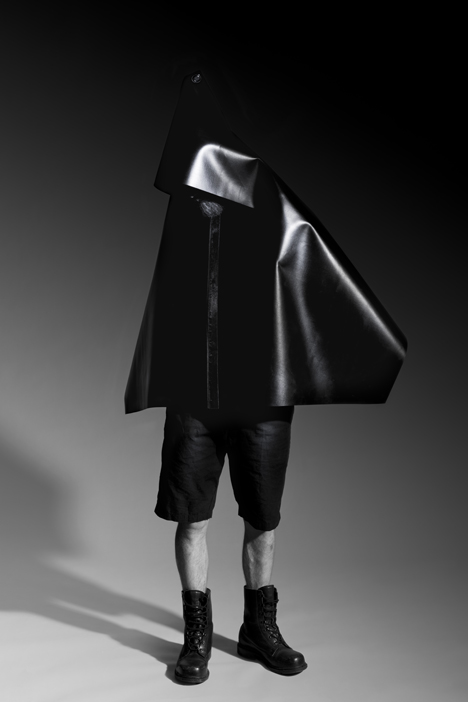 Dystopian Brutalist Outerwear by Martijn Van Strien