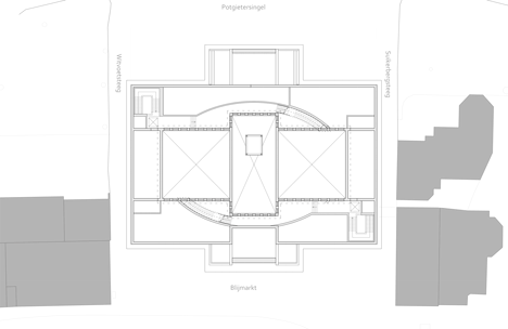 Museum de Fundatie by Bierman Henket architecten_first floor plan