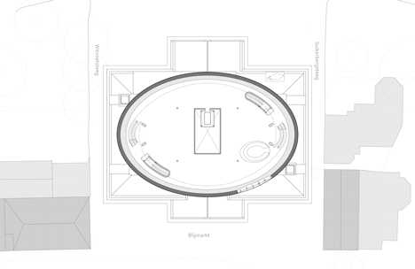 Museum de Fundatie by Bierman Henket architecten_second floor plan