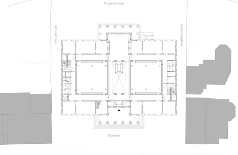Museum de Fundatie by Bierman Henket architecten_third floor plan