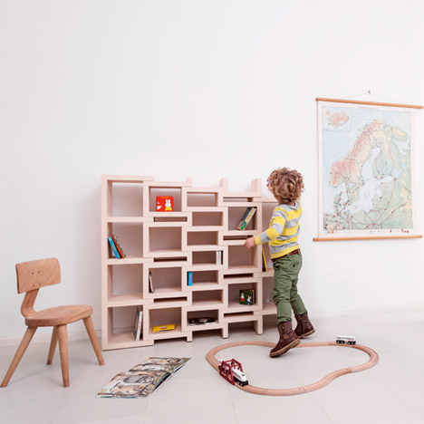 REK Bookcase Junior by Reinier de Jong