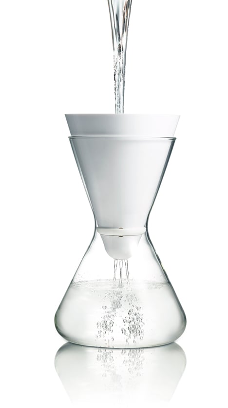 Carafe and water filter by Soma
