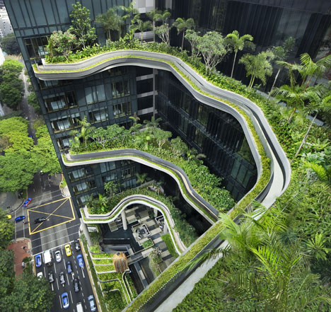 PARKROYAL on Pickering by WOHA, Singapore