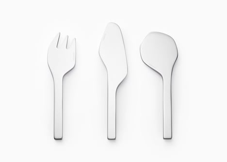 Sekki cutlery by Nendo