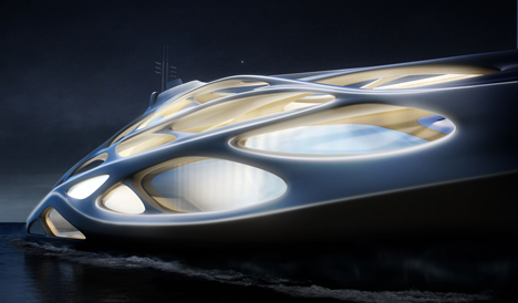 Superyachts by Zaha Hadid for Blohm+Voss