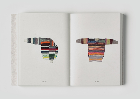 The knitting collection of Loes Veenstra by Christien Meindertsma