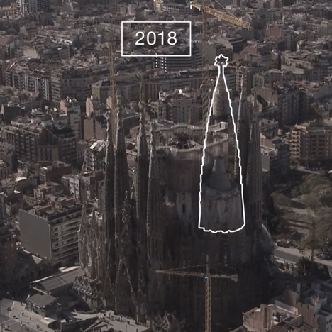 2026 completion of Gaudi's Sagrada Familia