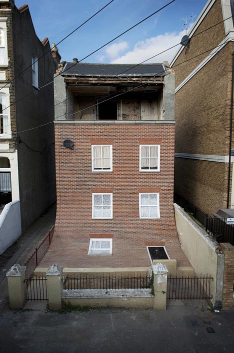From the Knees of my Nose to the Belly of my Toes by Alex Chinneck
