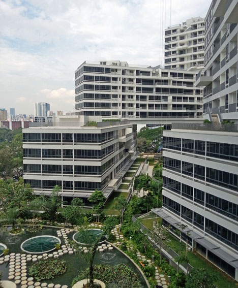 The Interlace, Singapore, designed by former OMA partner Ole Scheeren
