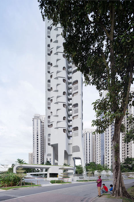 Ardmore Residence skyscraper in Singapore by UNStudio