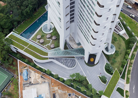 Ardmore Residence skyscraper in Singapore by UNStudio