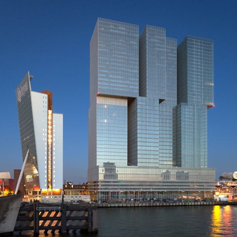 OMA completes De Rotterdam "vertical city" complex