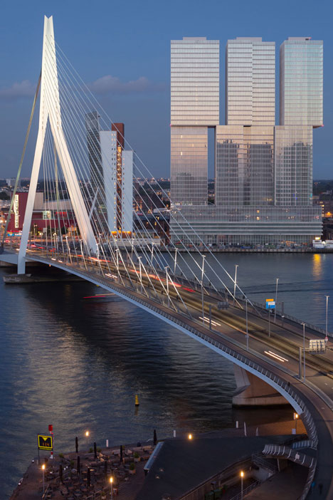 OMA completes De Rotterdam "vertical city" complex