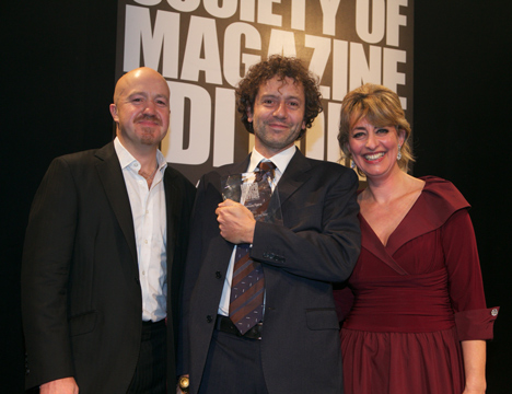 Dezeen's Marcus Fairs wins Business Web Editor of the Year award