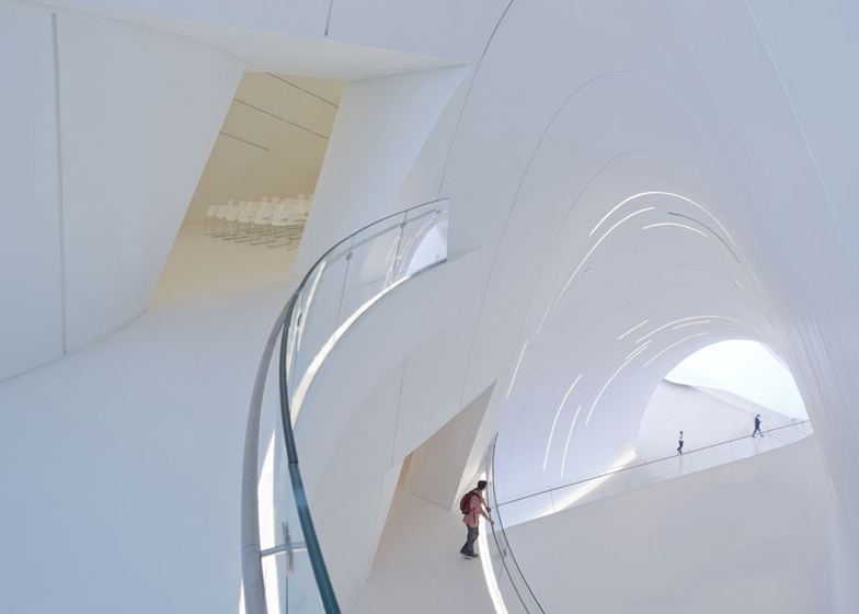 Zaha Hadid S Heydar Aliyev Center Rises From The Landscape