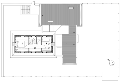 First floor plan of House No.7 by Denizen Works