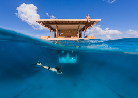Underwater hotel room opens off the coast of Zanzibar