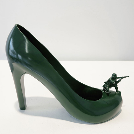 GI Jane 12 shoes for 12 lovers by Sebastian Errazuriz