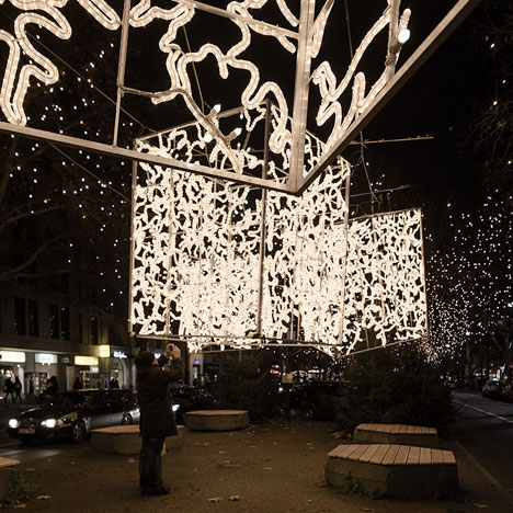 Berlin Christmas lights by Brut Deluxe