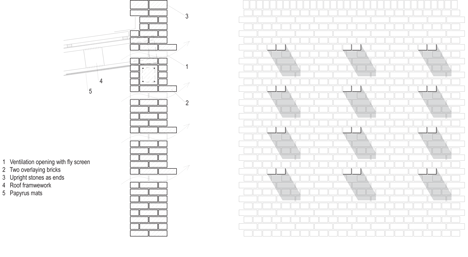 Clay brick education centre in Rwanda by Dominikus Stark Architekten