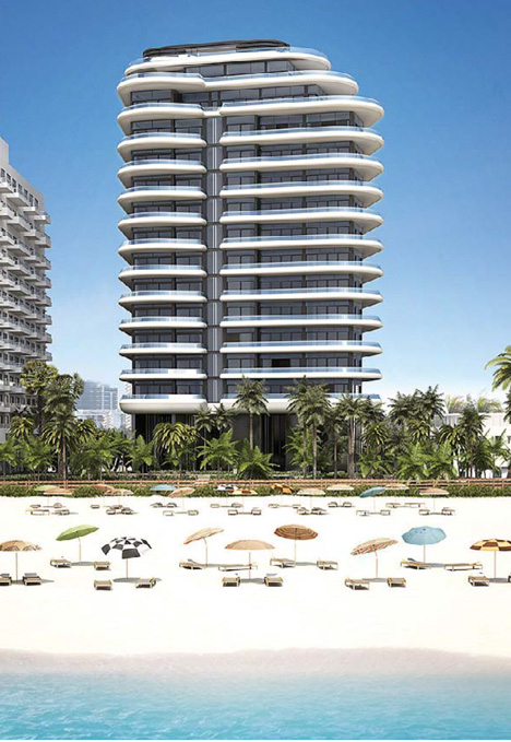 Faena House by Foster + Partners at Faena Miami Beach - sketch