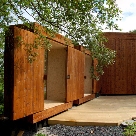 Wooden Sheds By Rever Drage Featuring, Narrow Shed With Sliding Door