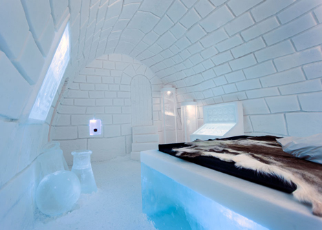 It's Alive! Frankenstein-themed Icehotel room by PINPIN Studio
