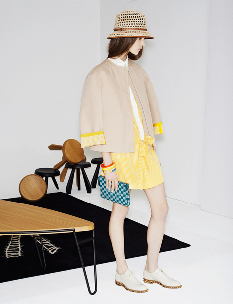 Louis Vuitton fashion collection influenced by Charlotte Perriand