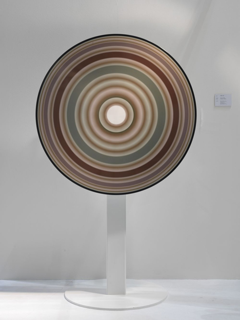 Optical illusions created by spinning marble disks by Raffaello Galiotto for Lithos Design