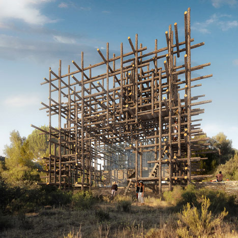 Sou Fujimoto's Geometric Forest to feature in series of Spanish dream houses