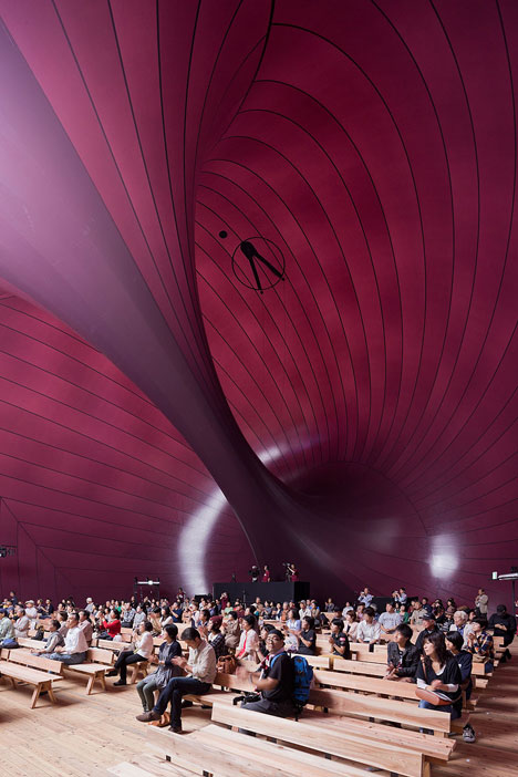 Inflatable concert hall by Anish Kapoor and Arata Isozaki in Matsushima, Japan - 52 Weeks, 52 CIties by Iwan Baan