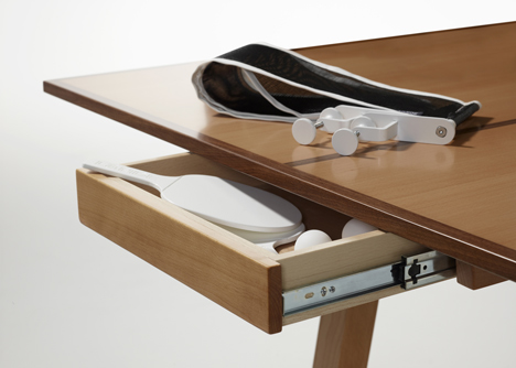 Combined conference and ping pong table by Richard Hutten for Lande
