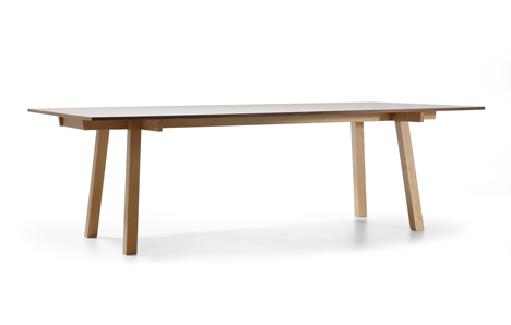 Combined conference and ping pong table by Richard Hutten for Lande