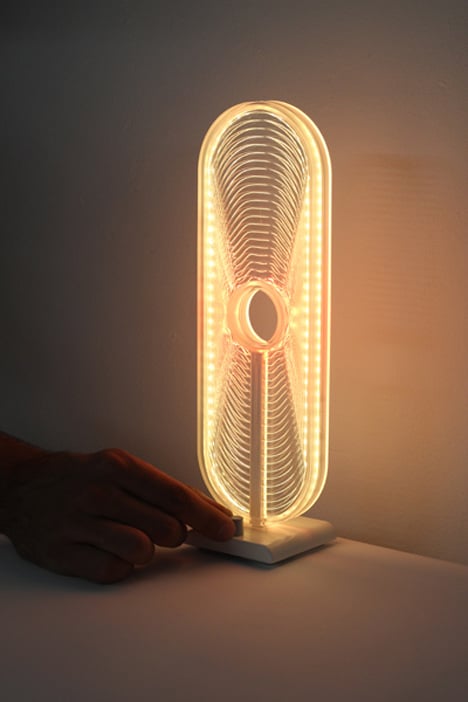 Thanks for the Sun colour-changing lamps by Arnout Meijer