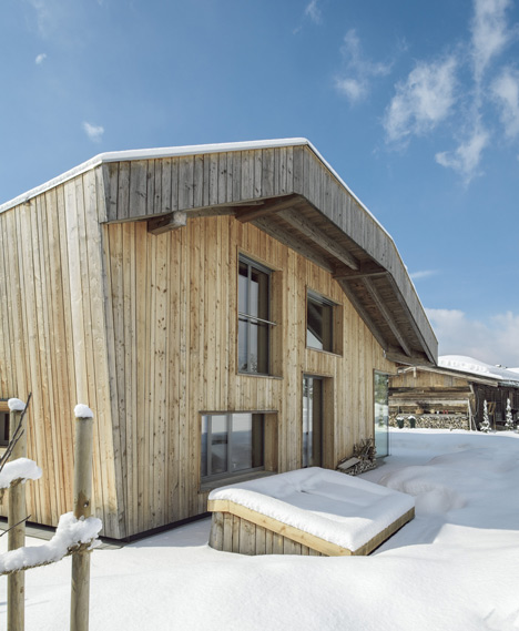 House in the Alps by Mostlikely based on an agricultural barn